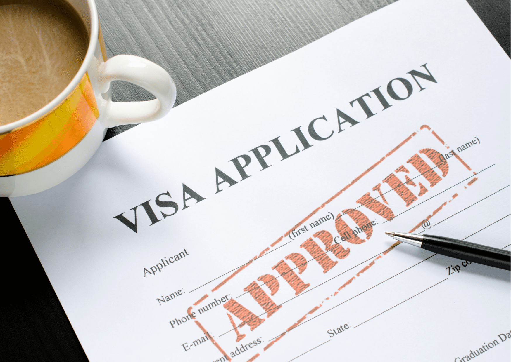 Visa Application approved